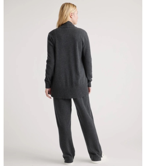 QUINCE Mongolian Cashmere Set Cardigan and Straight Leg Pants SIZE M/S - Picture 6 of 12